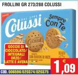 Immenso Cash Frollini Colussi offerta