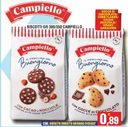 Immenso Cash Campiello biscotti offerta