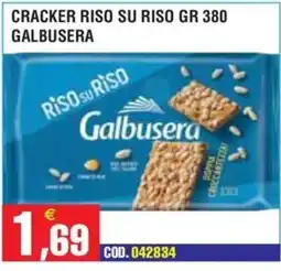 Immenso Cash Cracker Riso su Riso Galbusera offerta