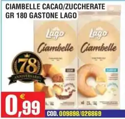 Immenso Cash Ciambelle Lago offerta