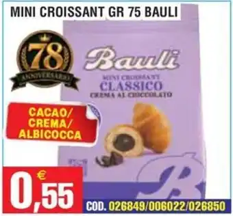 Mini croissant classico Bauli
