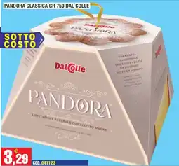 Immenso Cash Pandora classica Dal Colle offerta