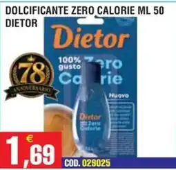 Immenso Cash Dolcificante zero calorie Dietor offerta