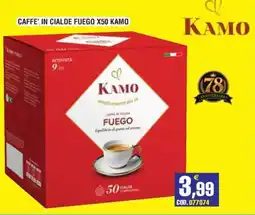 Immenso Cash Caffè in cialde Fuego Kamo offerta