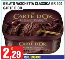 Immenso Cash Gelato vaschetta classica Carte d'Or offerta