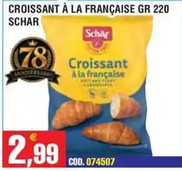 Immenso Cash Croissant à la française Schar offerta