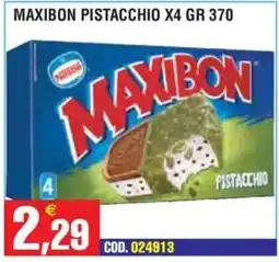 Immenso Cash Maxibon pistacchio offerta