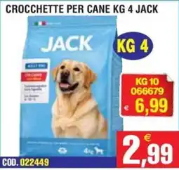 Immenso Cash Crocchette per cane Jack offerta