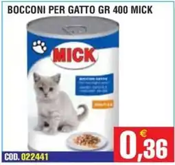 Immenso Cash Bocconi per gatto Mick offerta