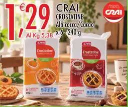 Crai Crai Crostatine Albicocca/Cacao offerta