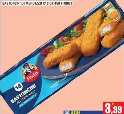 Immenso Cash Bastoncini di merluzzo Findus offerta