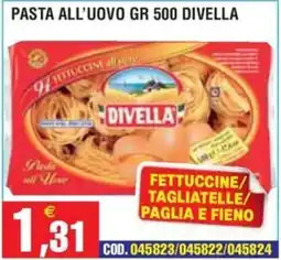 Immenso Cash Pasta all'uovo Divella offerta