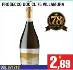 Immenso Cash Prosecco Doc Villamura offerta