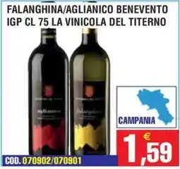 Immenso Cash Falanghina/Aglianico Benevento IGP offerta