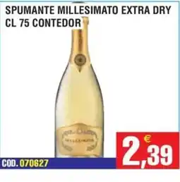 Immenso Cash Spumante millesimato extra dry offerta