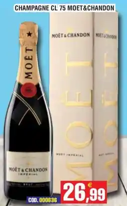 Immenso Cash Champagne Moët & Chandon offerta