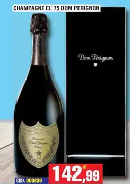 Immenso Cash Champagne Dom Perignon offerta