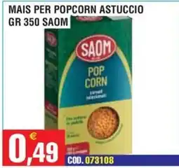 Immenso Cash Popcorn Saom offerta
