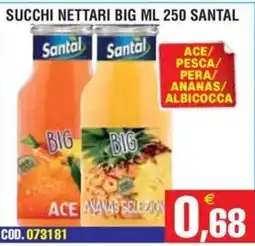 Immenso Cash Succhi nettari big ml santal offerta
