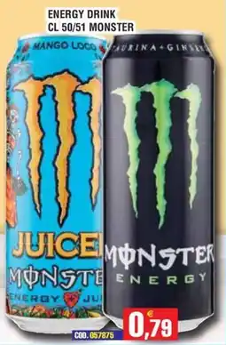Immenso Cash Juice Monster Energy offerta