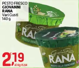 Crai Pesto fresco Giovanni Rana offerta
