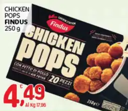 Crai Chicken pops Findus offerta