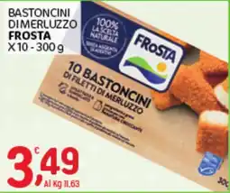 Crai Bastoncini di merluzzo Frosta offerta