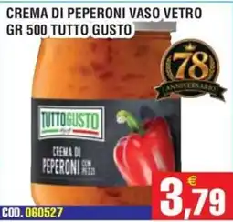 Immenso Cash Crema di peperoni Tutto Gusto offerta