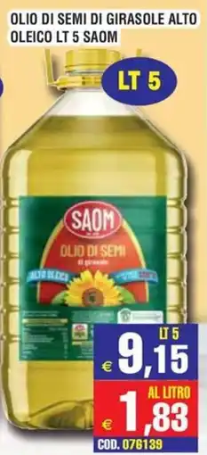 Immenso Cash Olio di semi SAOM offerta