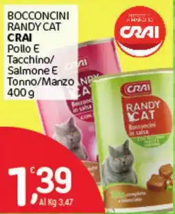 Crai Bocconcini Randy Cat Crai offerta