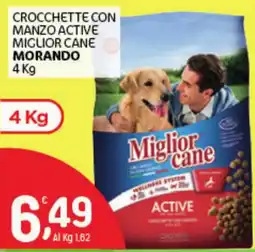 Crai Crocchette con manzo active Miglior cane offerta