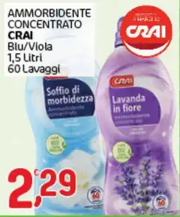 Crai Ammorbidente concentrato Crai offerta