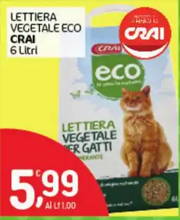 Crai Lettiera vegetale eco Crai offerta