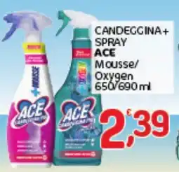 Crai Candeggina+ spray Ace Mousse/Oxygen offerta