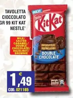 Immenso Cash KitKat Double Chocolate offerta