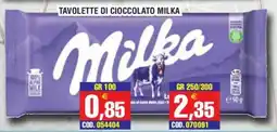Immenso Cash Tavolette di cioccolato Milka offerta