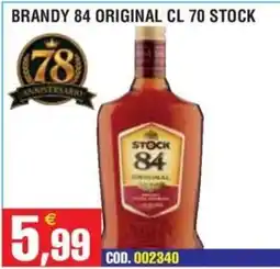 Immenso Cash Brandy 84 Original Stock offerta