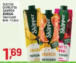 Crai Succhi di frutta Skipper Zuegg offerta