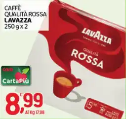 Crai Caffè Qualità Rossa Lavazza offerta