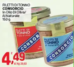 Crai Filetti di tonno consorcio offerta