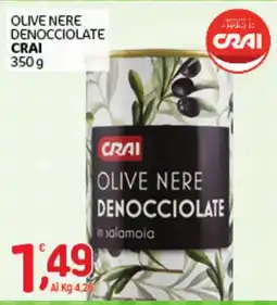 Crai Olive nere denocciolate Crai offerta