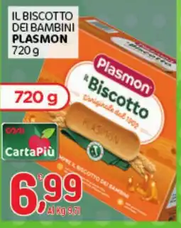 Crai Il biscotto dei bambini Plasmon offerta