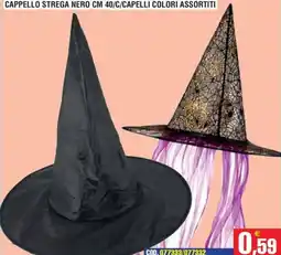 Immenso Cash Cappello strega nero offerta