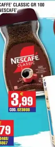 Immenso Cash Nescafe Classic offerta