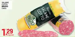 Crai Salame cotto Brizio offerta