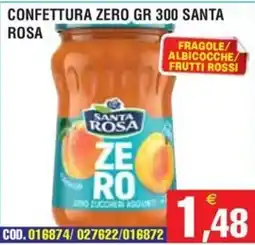 Immenso Cash Confettura zero gr santa rosa offerta