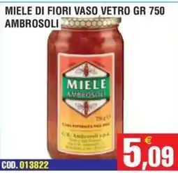 Immenso Cash Miele di fiori vaso vetro Ambrosoli offerta