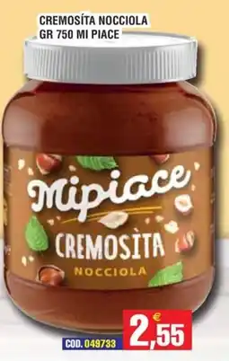 Immenso Cash Mipiaci cremosita nocciola offerta