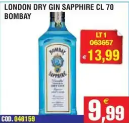 Immenso Cash Bombay Sapphire London Dry Gin offerta