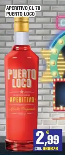 Immenso Cash Puerto Loco Aperitivo offerta
